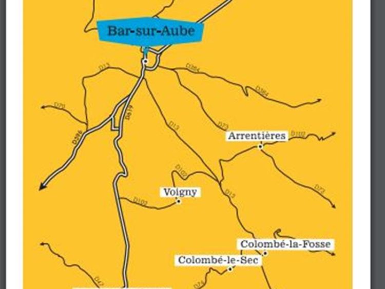 folder van route du champagne en fete 2016