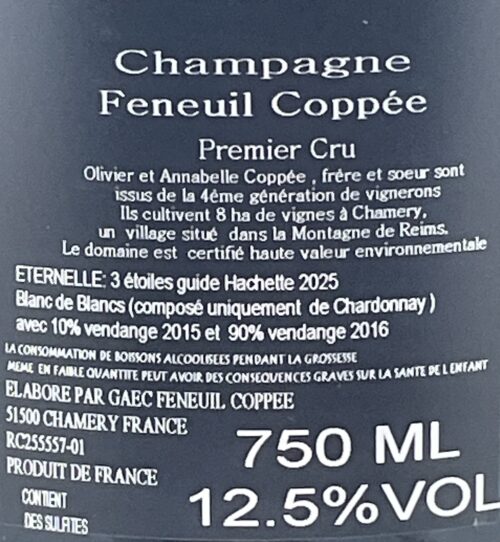 Champagne Feneuil Coppée - Eternelle - Afbeelding 2